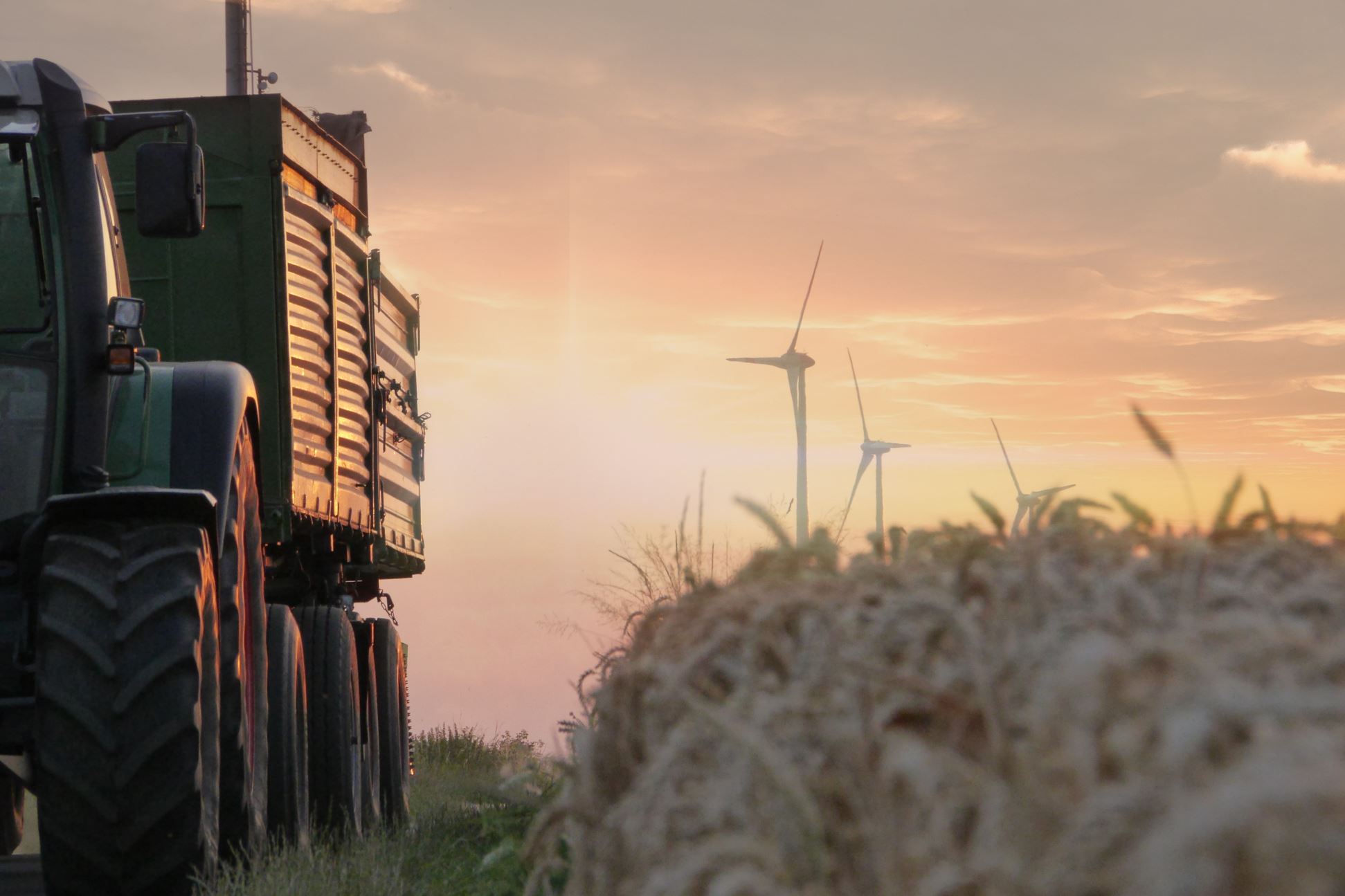 Beautiful Shot Of The Agricultural Machinery WEB