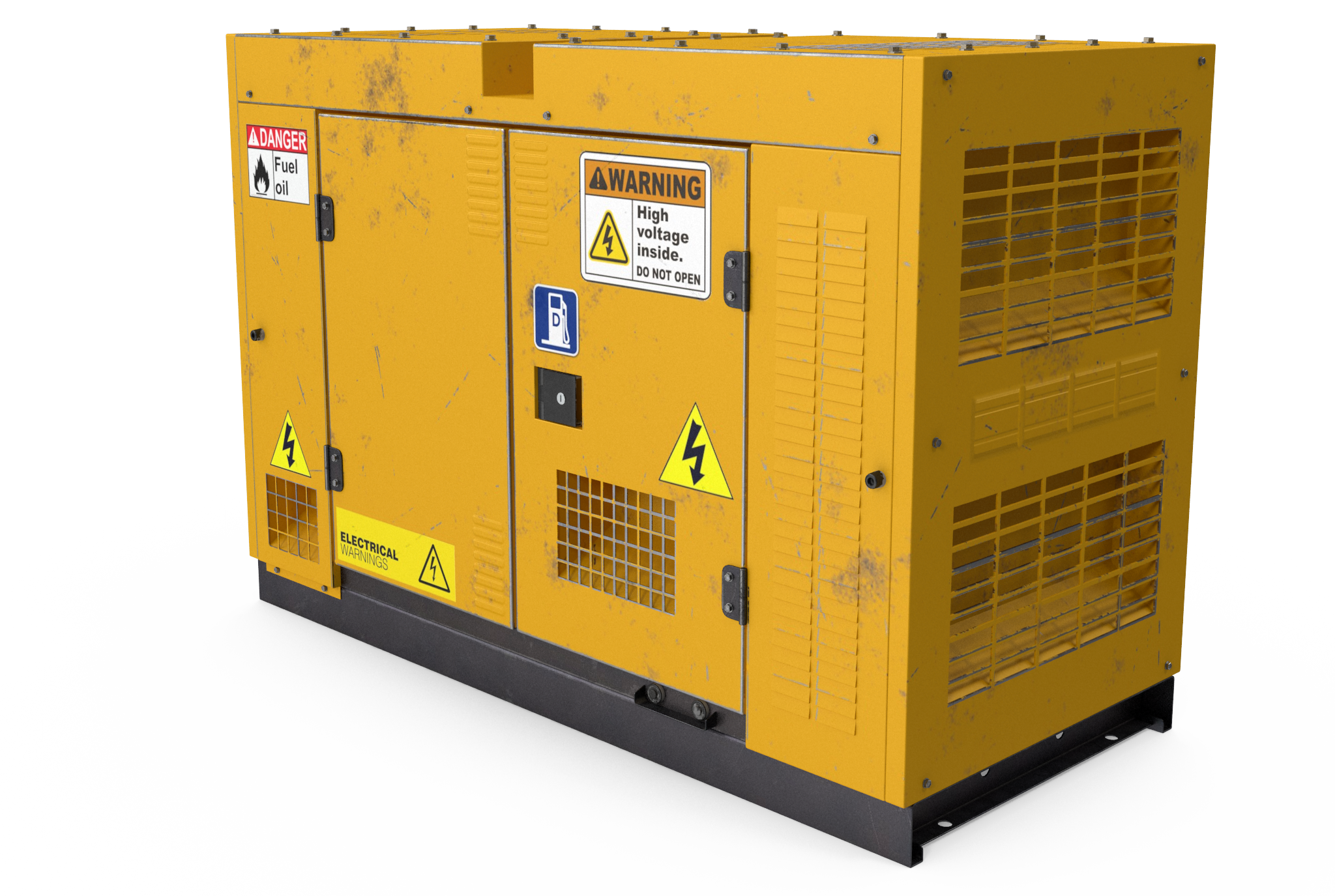Power Generator Yellow Used.H03.2K (1)